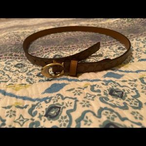 Coach belt.